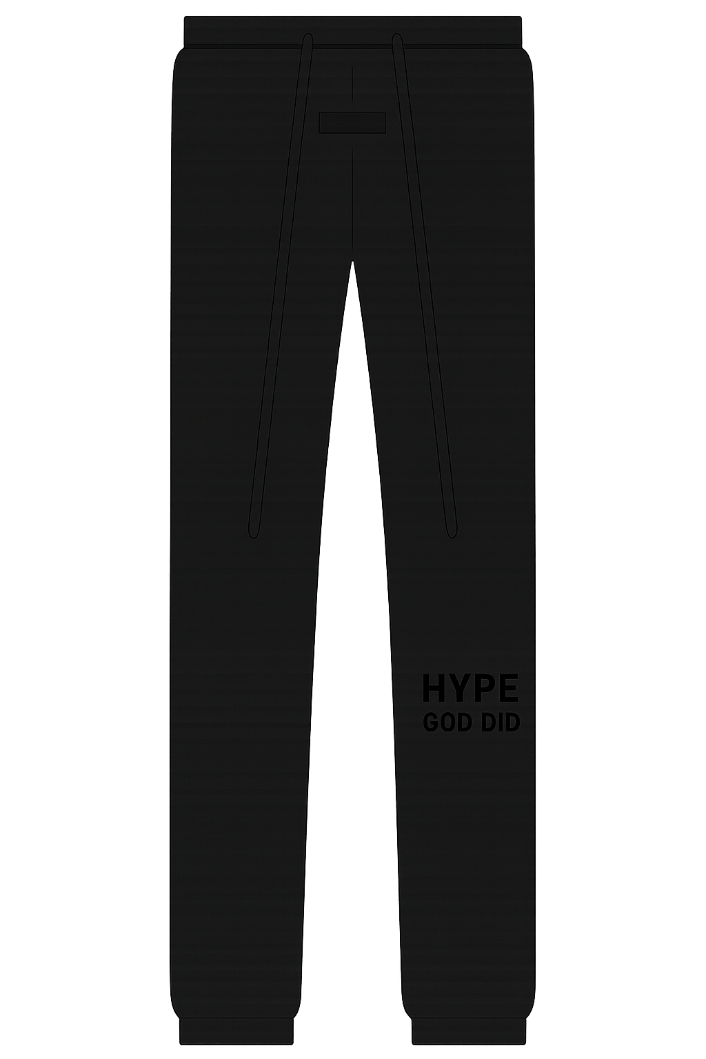 Esental Black Sweatpants