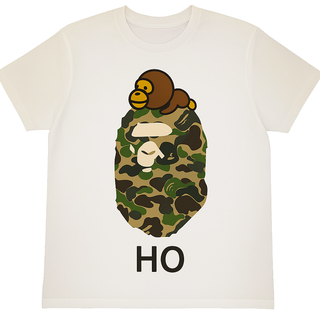 Baaype Big Face Green Camo