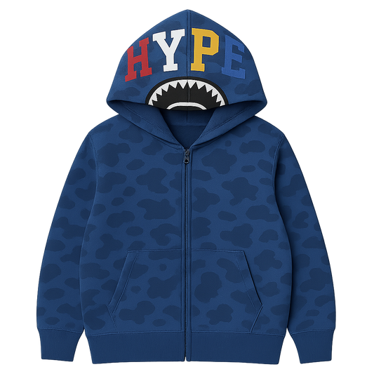 Baaype Hoodie Blue