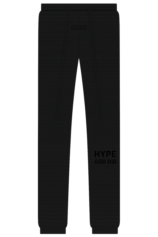 Esental Black Sweatpants