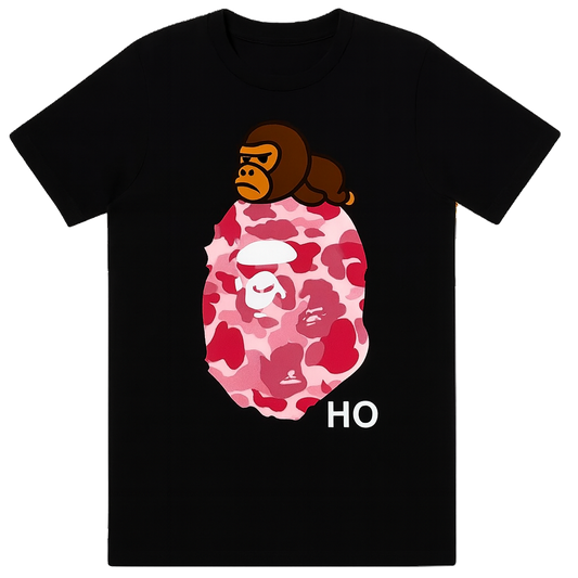 Baaype Big Face Pink Camo